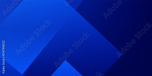Abstract blue background. Simple and modern blue geometric design. Minimal shapes. Suitable for booklets, brochures, banners, posters,