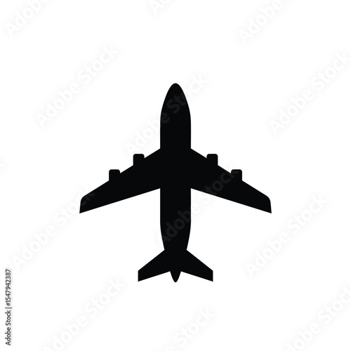 airplane isolated on white