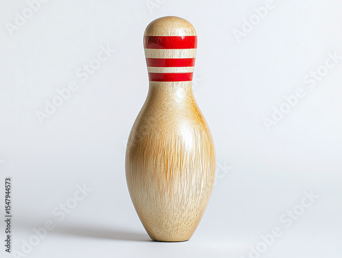 A bowling pin shaker, isolated on a white surface, with a compact design and no shadow.