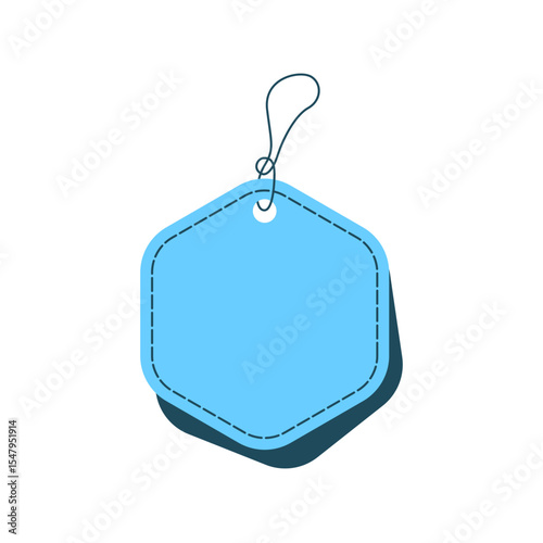 Price tag label illustration. Paper labels vector isolated