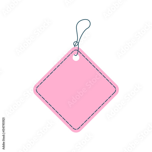 Price tag label illustration. Paper labels vector isolated