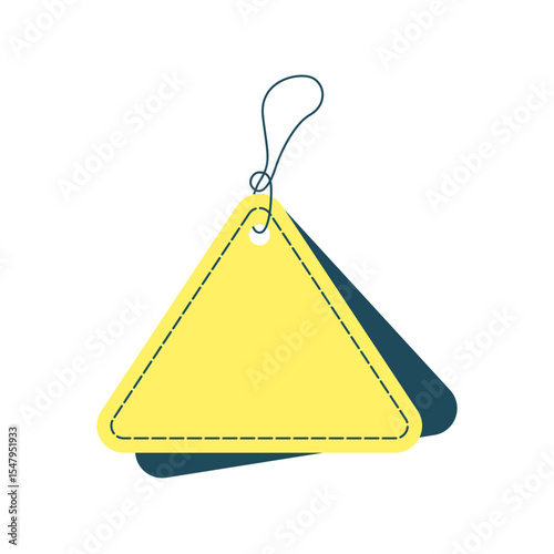 Price tag label illustration. Paper labels vector isolated