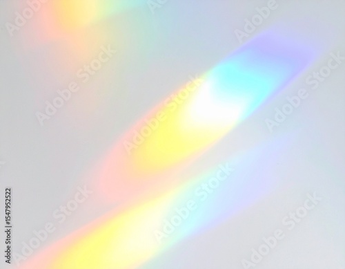 Crystal rainbow light leaks photo overlay background with lens flare effect, scratches dust dirty film grain texture with heavy noise