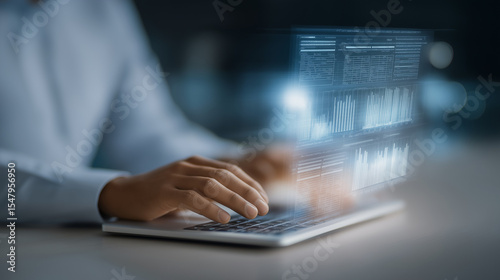 AI Agent Dashboards on Laptop for Data-Driven Decision Making