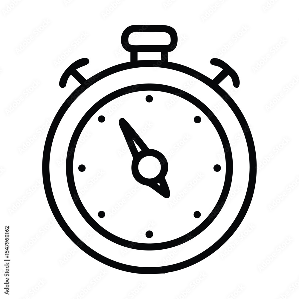 stopwatch isolated on white background stopwatch isolated on white background