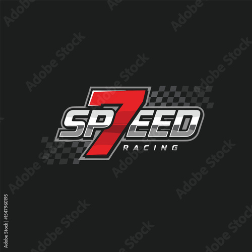 Speed Logo Design Stock Vector