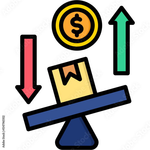 Variable Cost Icon