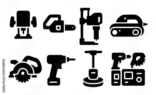 Museum and history filled icon set. artifacts, exhibition symbols filled collection