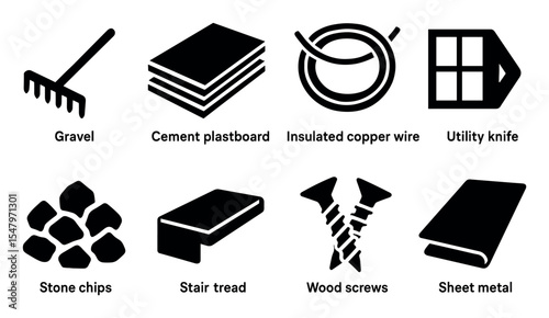Travel, museum outline icon set. discovery, culture, history, and audio outline icons