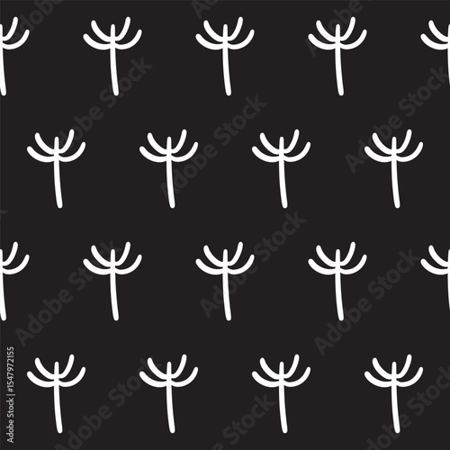 Seamless Pattern Background. Funny Positive Sketch Drawn Element Textile. Baby Kid Clothing Fabric Print. Simple Graphic Shape Wrapping Paper design. Wallpaper Abstract Line Art Pattern Swatch.