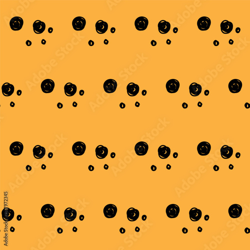 Seamless Pattern Background. Funny Positive Sketch Drawn Element Textile. Baby Kid Clothing Fabric Print. Simple Graphic Shape Wrapping Paper design. Wallpaper Abstract Line Art Pattern Swatch.