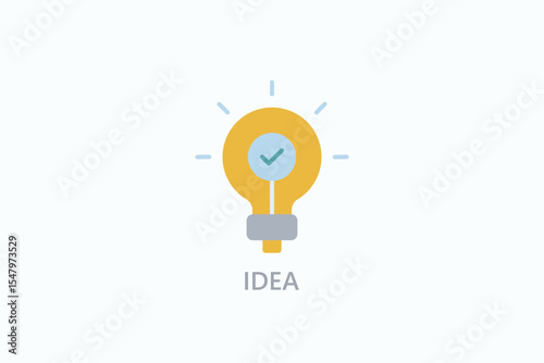 Idea Icon Or Logo Isolated Illustration