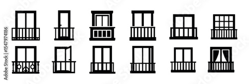 Download, cloud linear icon set. file, email, lock, alert symbols linear collection