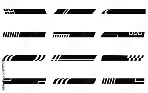 NeoTorque Vector Stripes – Dynamic Speed Lines for Street & Track Vehicles
