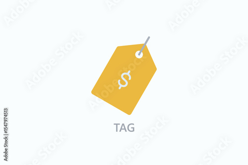 Tag Icon Or Logo Isolated Illustration