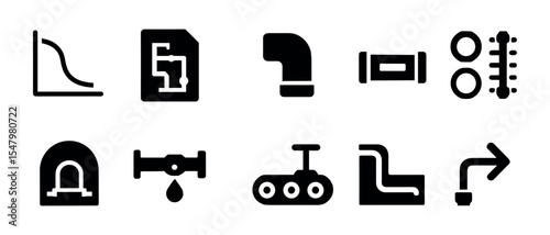 Medical, surgery solid icon set. healthcare, procedure, hospital icons solid collection