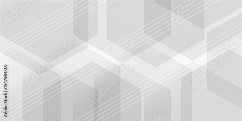 Abstract white background. Minimal geometric white light background abstract design.