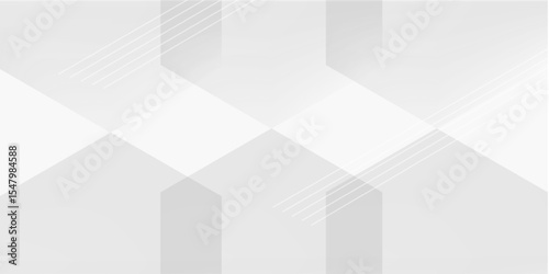 Abstract white background. Minimal geometric white light background abstract design.