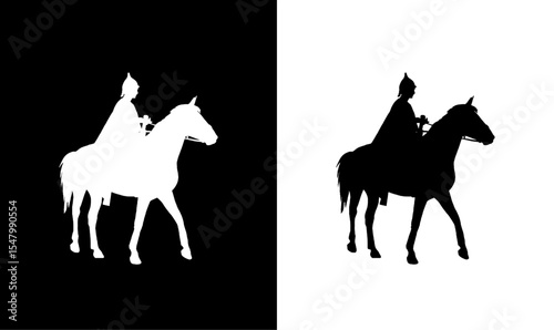 horse jokey silhouette vector illustration, women, girl riding horse silhouette vector illustration, girl, horse, polo, sport, sports silhouette, silhouettes, silhouette, art, design, symbol, icon,