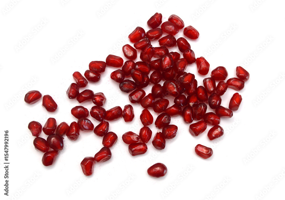 custom made wallpaper toronto digitalPomegranate isolated on the white background 