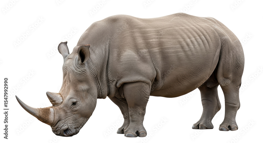 Isolated Rhinoceros Isolated Rhinoceros