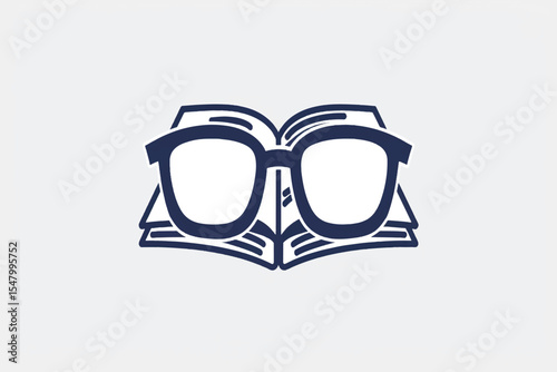 Glasses for reading, linear icon. Line with editable stroke.