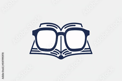 Glasses for reading, linear icon. Line with editable stroke.