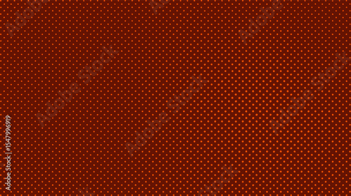 Vector halftone texture with color radial brightness modulation