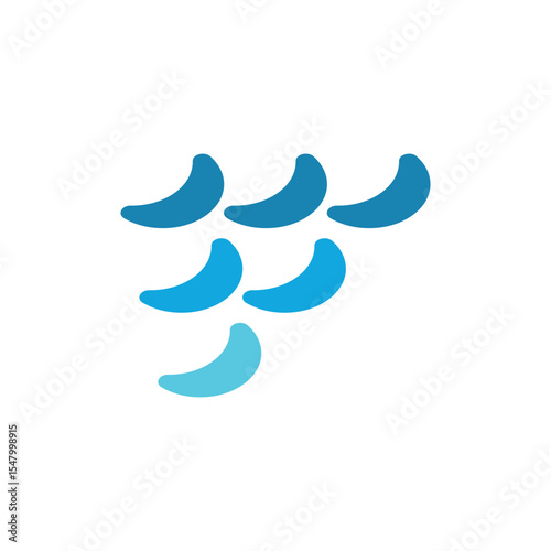 Water Wave Logo Icon