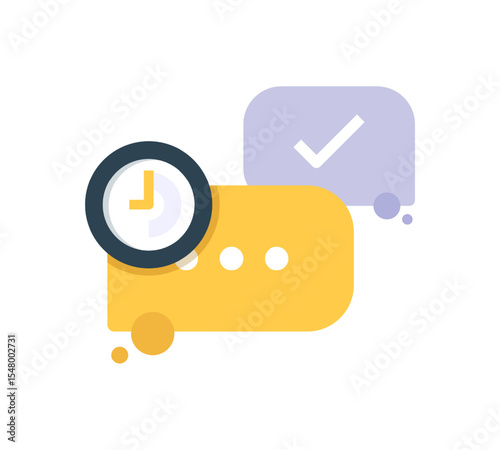 question, request or message has been successfully send, please wait we will reply soon concept