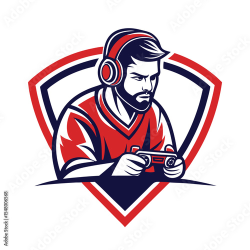Gamer with Headphones and Controller (5)