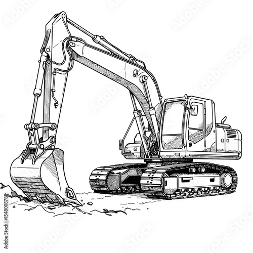 The Mighty Excavator A Detailed Look at the Construction Powerhouse Digging Earth Moving Materials and Shaping Our World