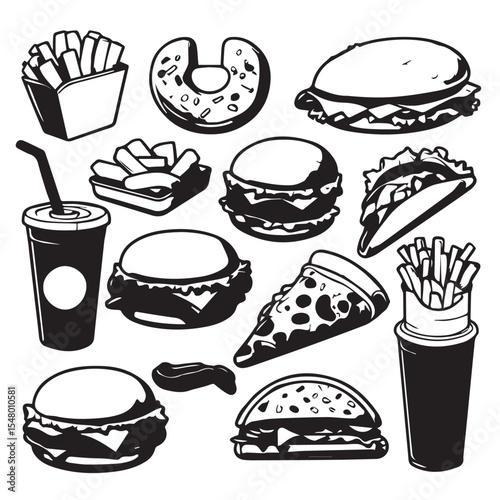 Junk Food Clip Art