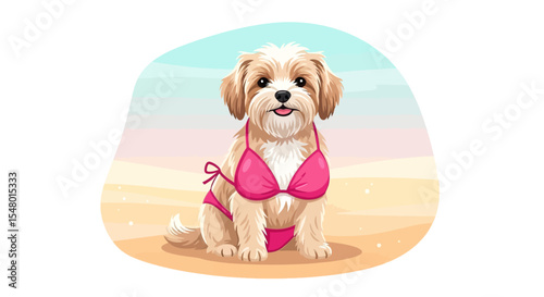 National Bikini Day Celebrate Summer with this Adorable Dog