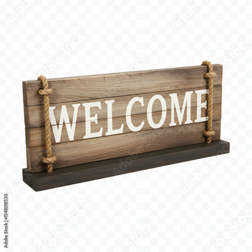 wooden sign on a wooden board