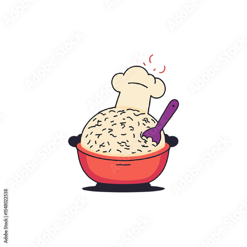 cooking pot with vegetables and meat