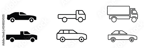 Car icon, car icon collection