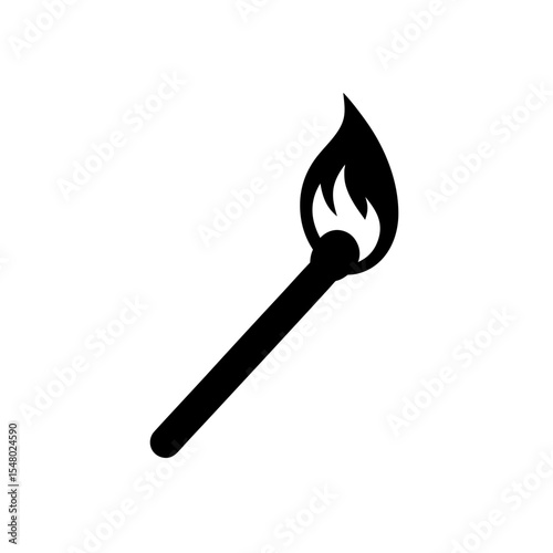 Matches Icon Vector in Flat and Clean Isolated Design