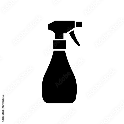 Pesticide Spray Bottle Icon Vector in Flat and Clean Style