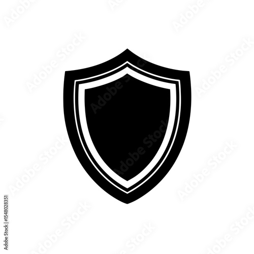 Free Download Shield Icon Vector with Flat and Clean Isolated Design - GFXLoad