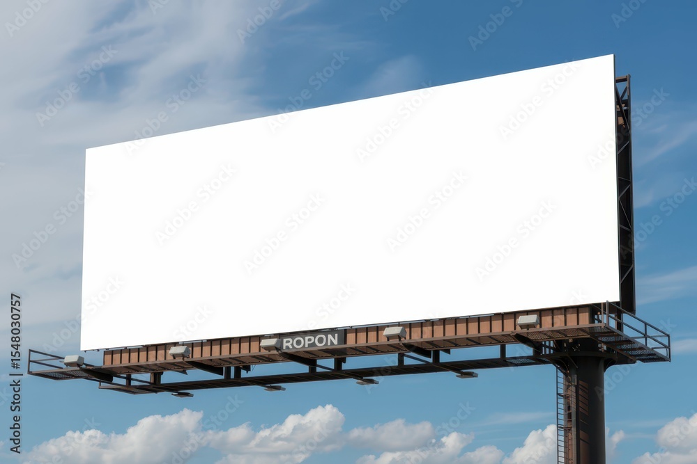 Realistic billboards presentation, with empty blank space for text copy space or mockup design, high detail, 8k Realistic billboards presentation, with empty blank space for text copy space or mockup design, high detail, 8k