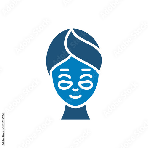 Eye patch icon vector design in trendy style