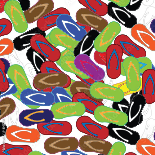 abstract sandals pattern