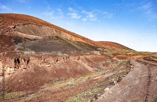 Mount Colorada, Island Fuerteventura, Canary Islands, Spain, Europe. photo