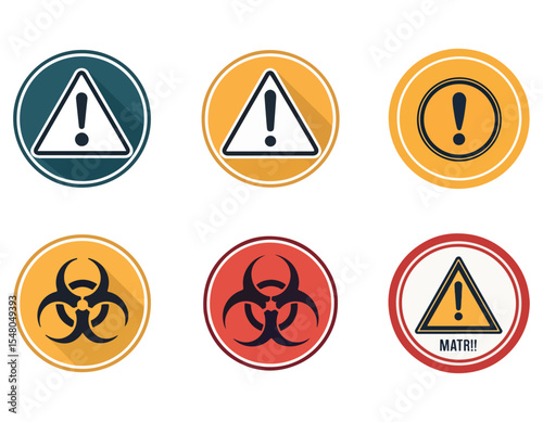 Warning and Hazard Symbols A Collection of Vector Icons in EPS Format