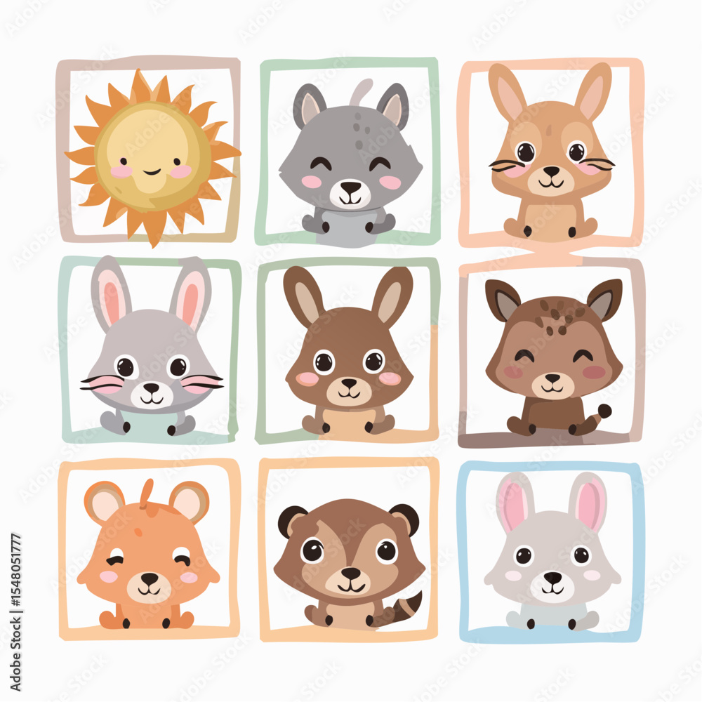 Obraz premium Animal Faces