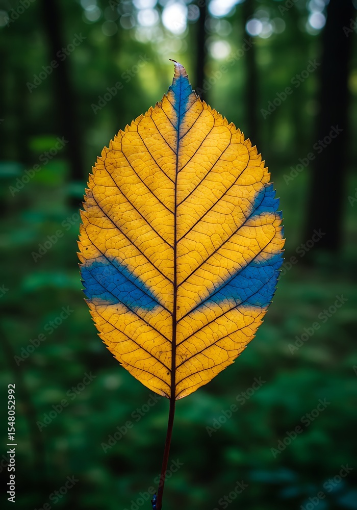 Obraz premium Autumn's Painted Promise