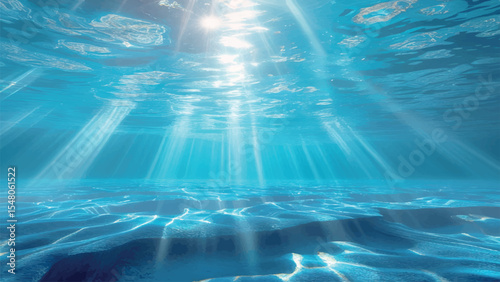 Underwater Caustic Light Effects