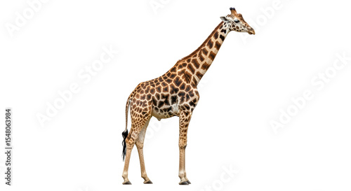 Isolated Giraffe