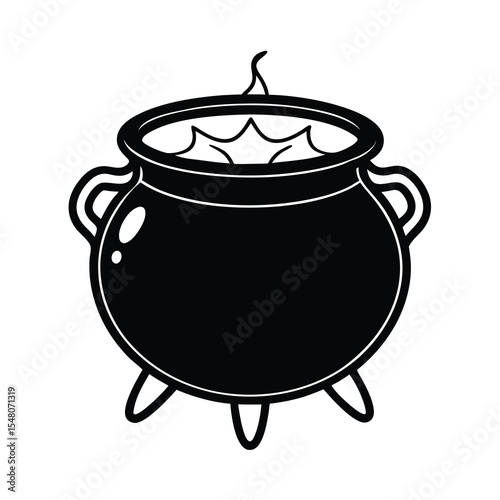 cooking pot vector illustration